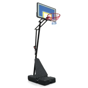 Portable Basketball Hoop for Youth Adults & Professional Match Adjustable Height 8.04 Ft To 10.01 Ft 39 Inch Backboard