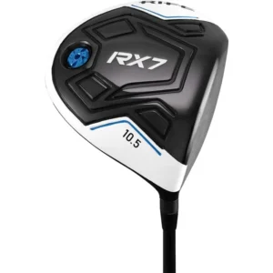 Rife Golf RX7 10.5 Degree 460cc Titanium Face Oversize Driver Forgiving Senior Mens A Flex Right Handed Graphite Shaft Golf Club