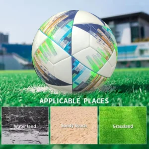 Standard Size 5 Seamless Hot Bonding Soccer Balls Sports Game Wear-resistant And Explosion-proof Footballs