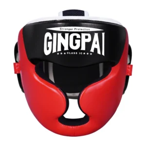 Boxing Helmet Sanda Training Head Protector Guard Boxing Muay Headgear Thai Helmet Kickboxing Head Gear Protective GYM Equipment