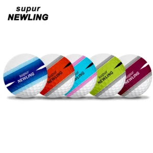 1Pcs Supur NEWNING Golf Three Layer Contest Ball 4 Color 360 Degree Aiming Wire For Professional Game Gift Ball Contains 3 Balls