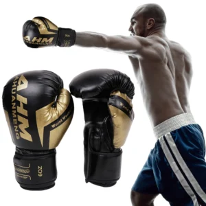 Boxing Training Mitts PU Leather Sponge Boxing Training Gloves Breathable Professional Boxing Gloves Adults Kids Sports Supplies