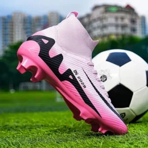 Cross-Border Cristiano Ronaldo Messi Assassin 15 High-Top Football Shoes Men's Youth Adults Long Fragmented Stud Training Sports