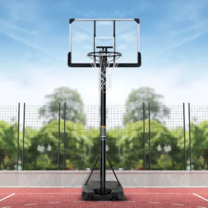 Portable Basketball Hoop 44 inch Goal Basketball Hoop System Height Adjustable 7 ft. 6 in..10 ft. with Indoor Outdoor
