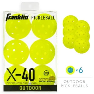 (2 pack) Franklin Sports X-40 Outdoor Pickleballs