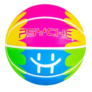 PSYCHE ‌High Bounce Basketball Children Students Indoor Outdoor Basketball Ball Competition Anti Slip Rubber Basketball