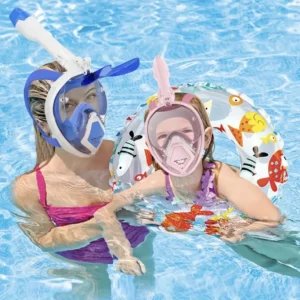 2025 New Professional Snorkeling Mask For Kids Adults High-definition Anti Fog Foldable Swimming Fully Dry Myopia Diving Goggles